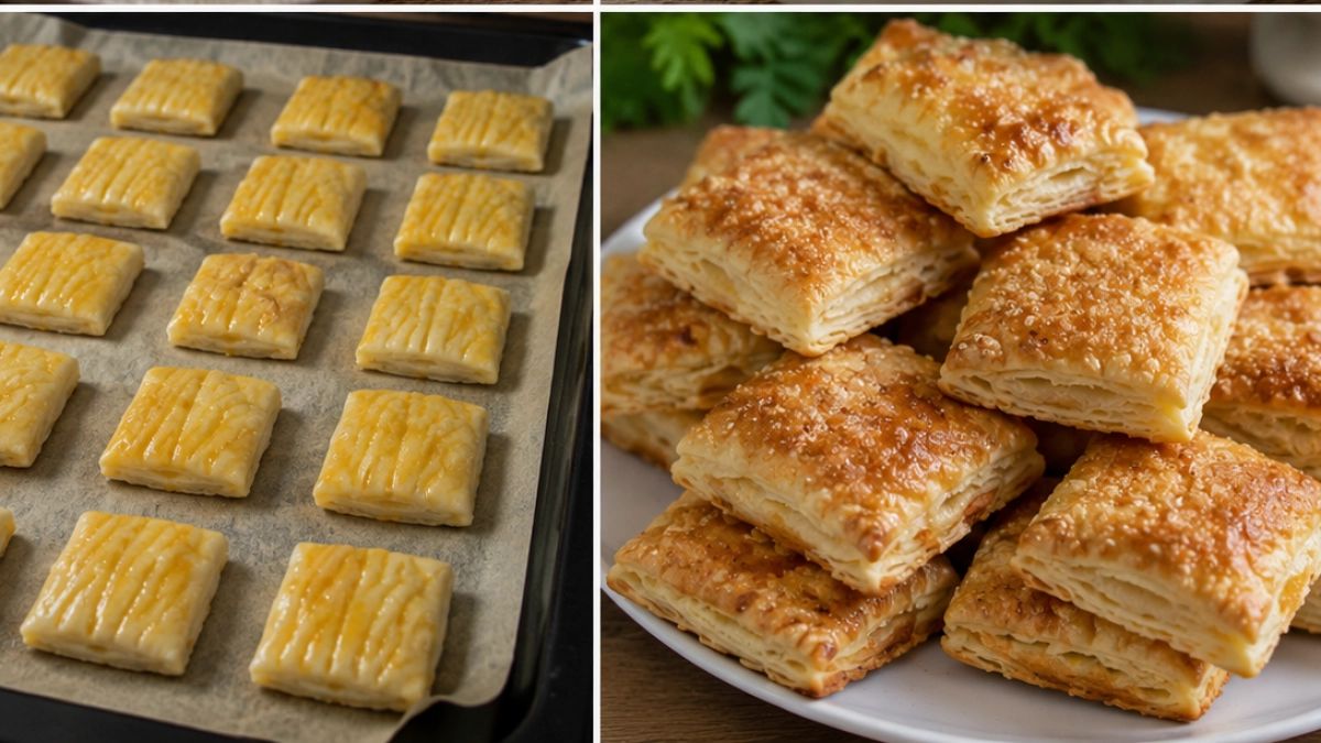 Заливаю муку кипятком и на противень: самое вкусное печенье на завтра - без яиц и соды