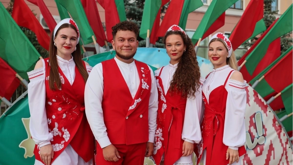 Пензенские артисты поздравили Беларусь с Днем Независимости