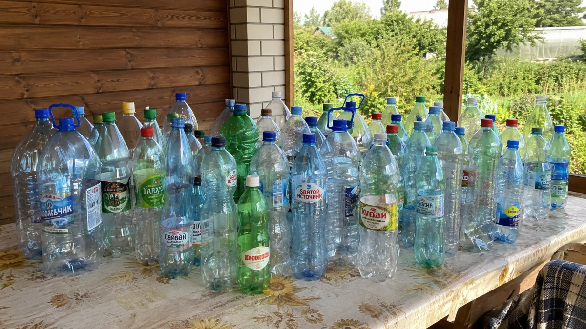 Старые пластиковые бутылки — не находка, золотая жила: 7 полезных применений для дачи и огорода
