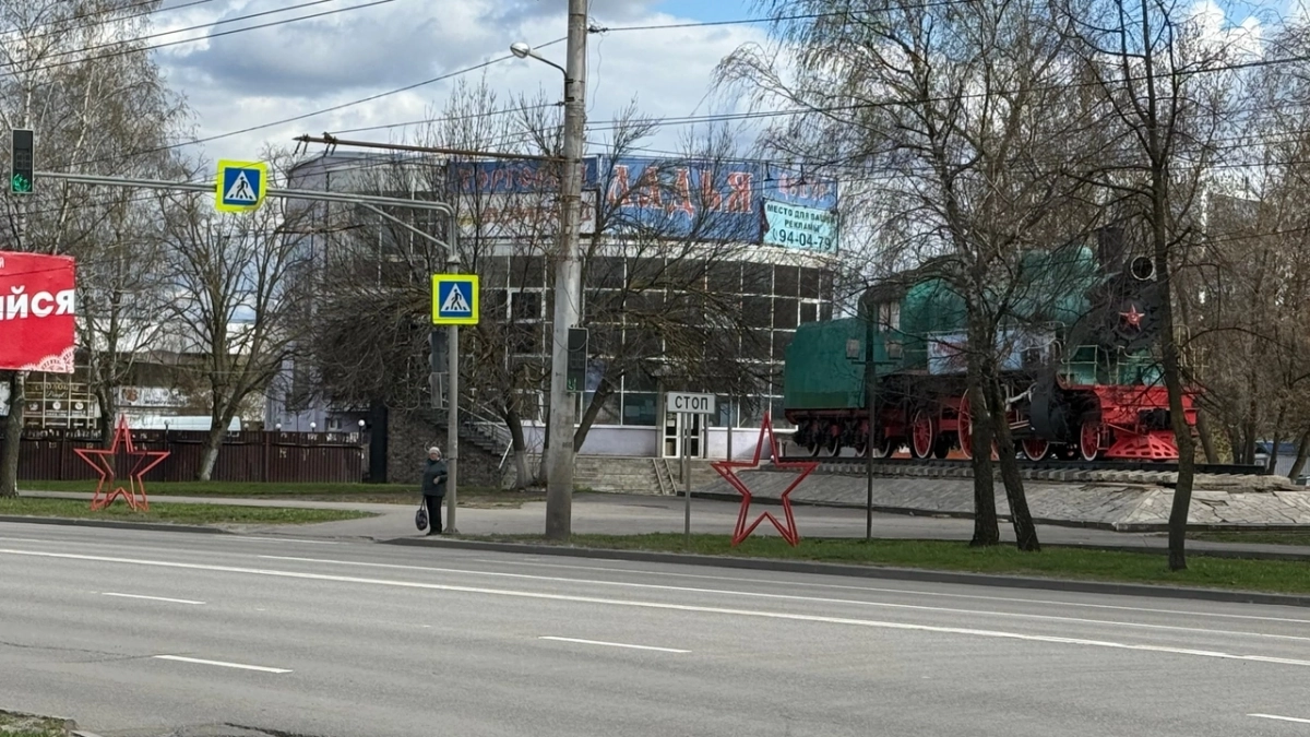 В Пензе на благоустройство территории у паровоза на Луначарского выделят 4,5 миллиона рублей
