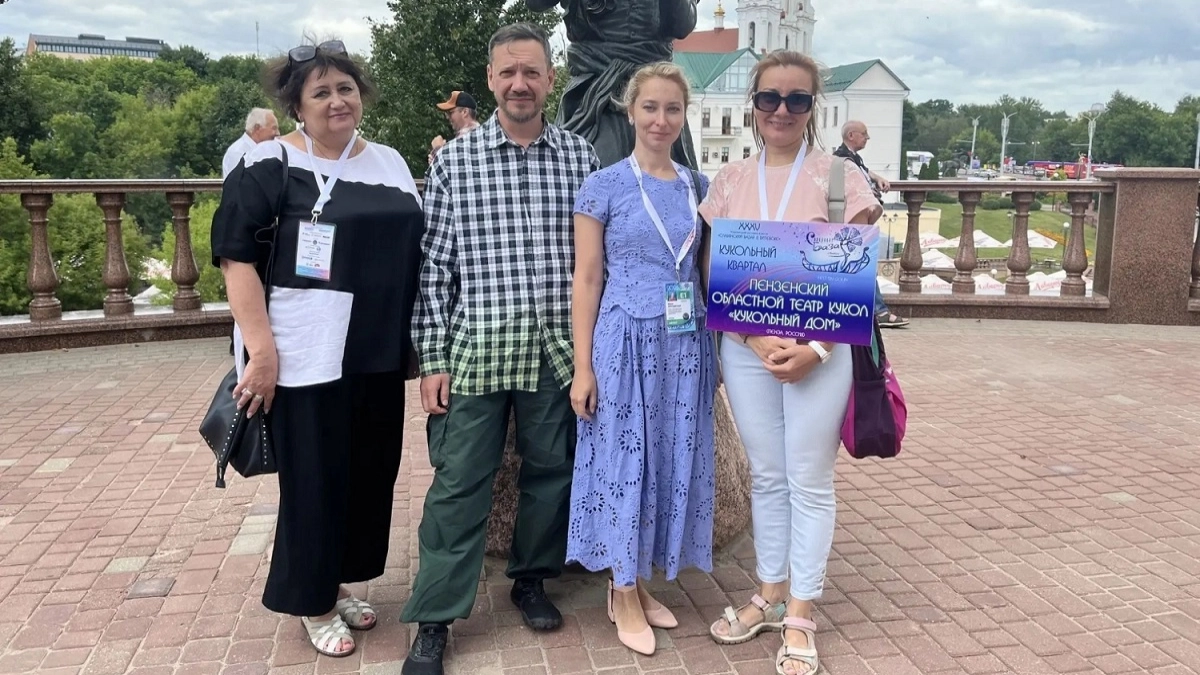 Чеховский «Медведь» в исполнении пензенского театра собрал аншлаг в Витебске