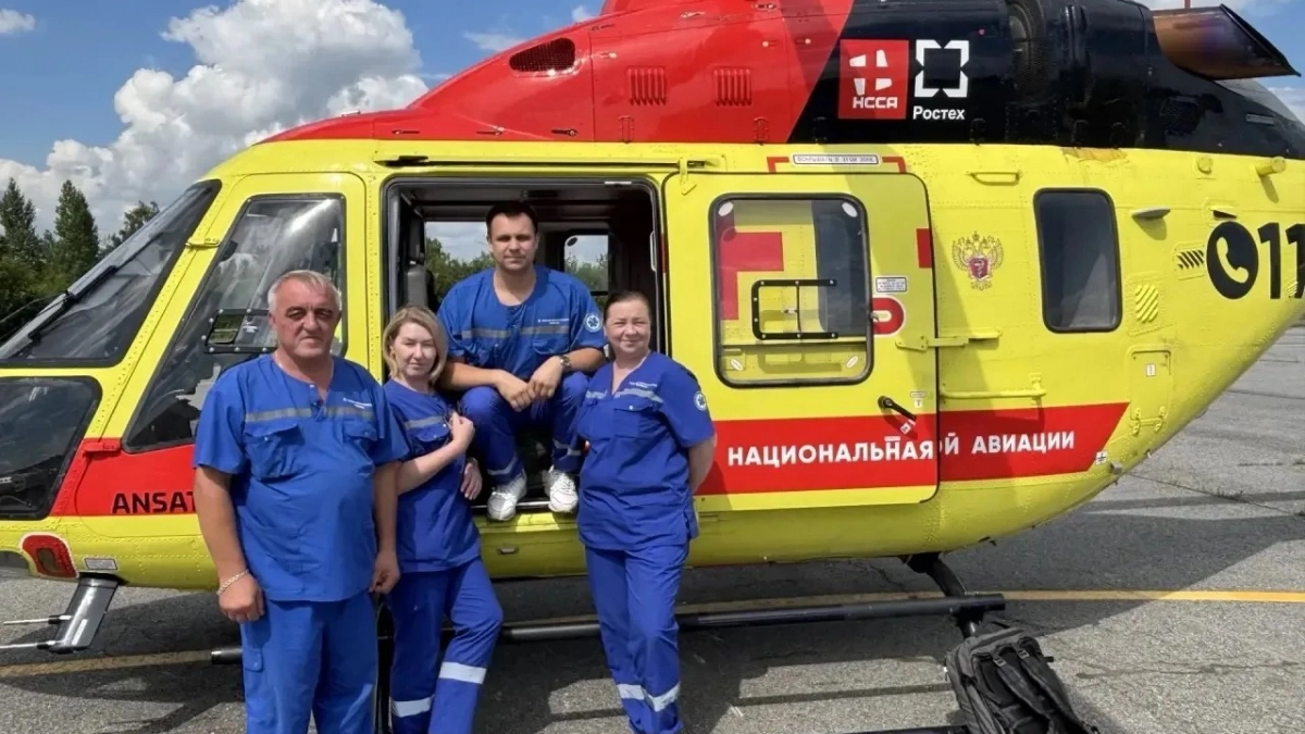 В Пензенской области санавиация помогла 65 пациентам