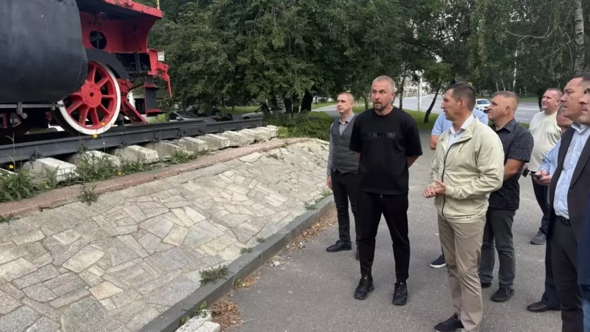 Как изменится памятник‑паровоз на улице Луначарского: подробности от главы Пензы