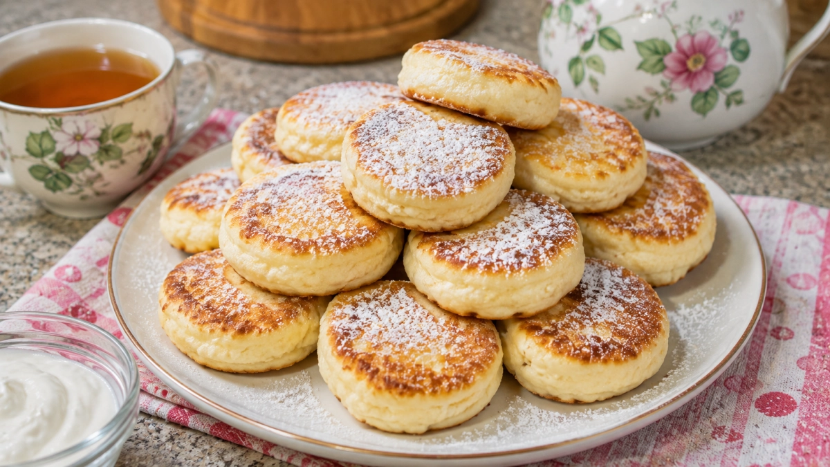 Беру 2 пачки творога — и готовлю целую гору вкуснятины к чаю: домашние просят готовить всё лето – лопают даже дети