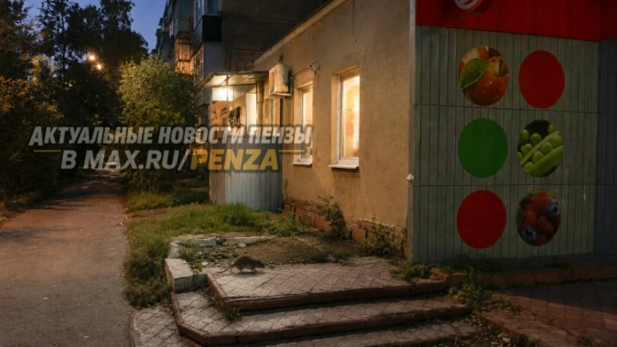 Крысиное королевство в центре Пензы: грызуны отжали двор у жителей и потеряли страх