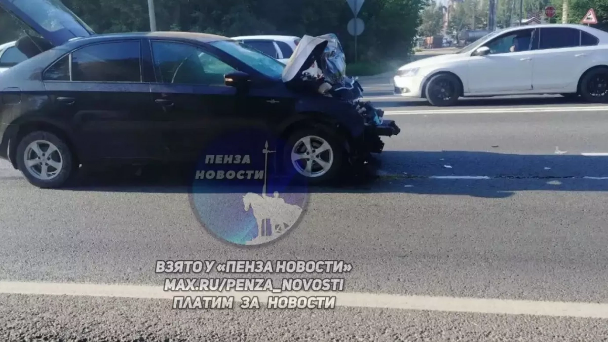 В Пензе в двух жестких ДТП пострадали ребенок и пенсионерка