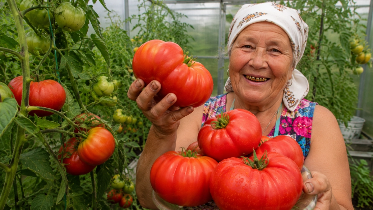 Сверхранняя «Верочка» — мясистее и слаще «Саньки»: куст низкорослый, а томат плотный — фитофтора его боится