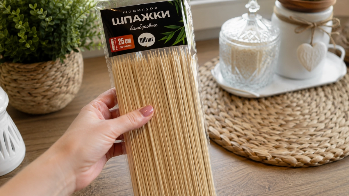 Скупаю на Ozon бамбуковые шпажки, но не для шашлыка: нашла 5 хитрых применений для дома и в машине