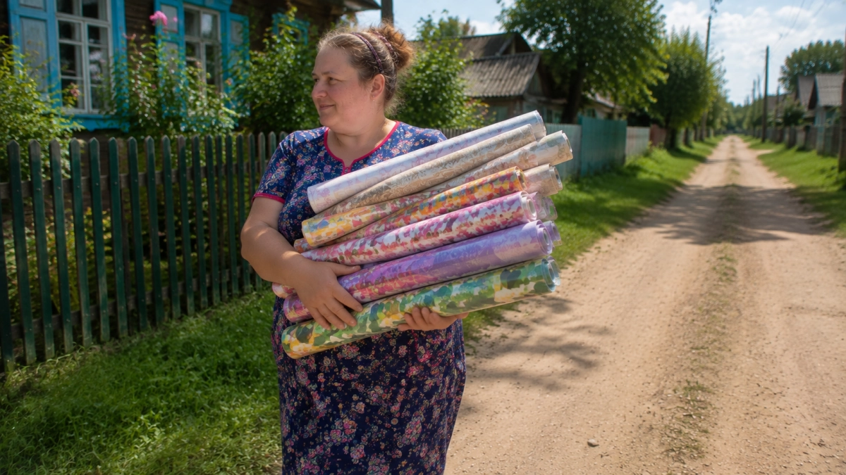Остатки обоев собираю по соседям: делаю стильный декор класса люкс за 20 минут – идеально для дома и дачи