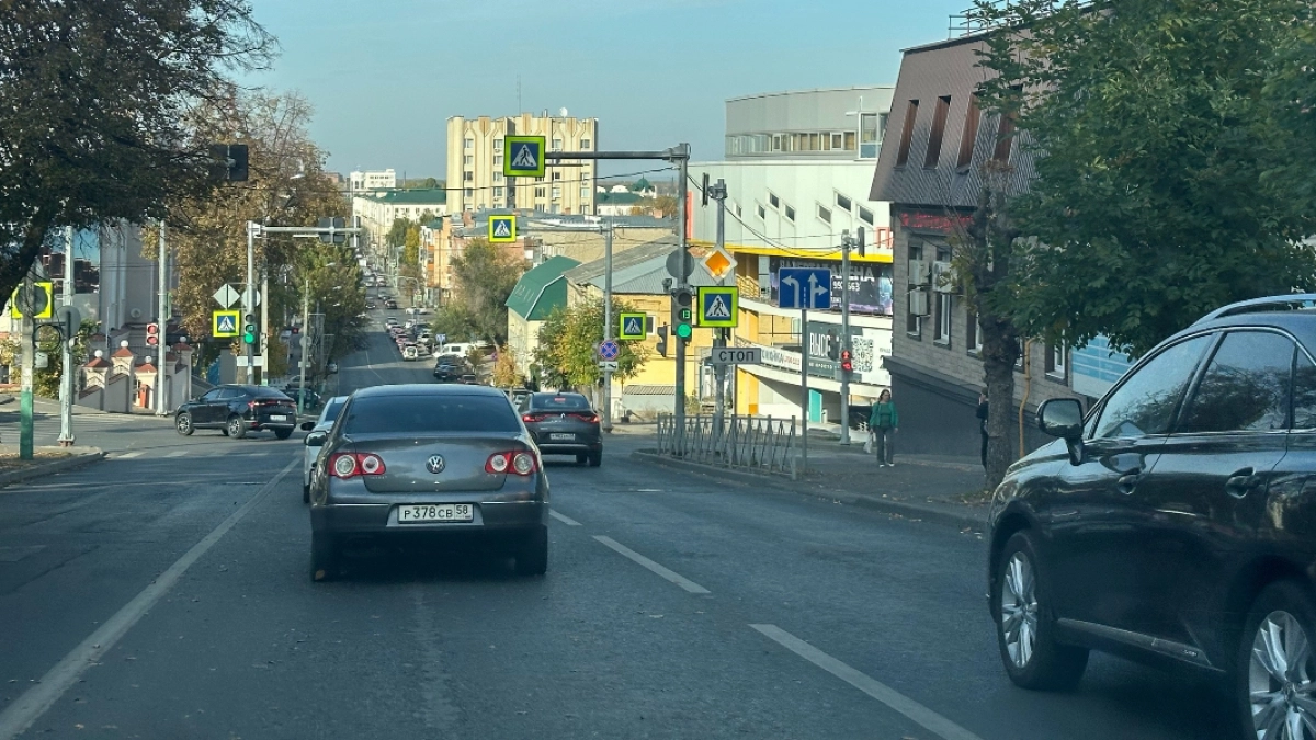 В Пензе 25 августа закроют движение от ул. Володарского до ул. Кирова