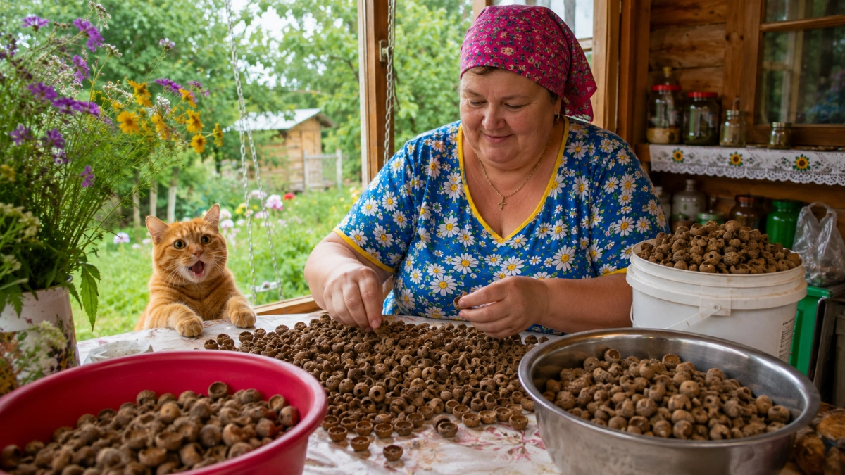 Желуди — мусор, но шляпки — сокровище: собираю мешками для 5 полезных применений и хлопаю себе в ладоши