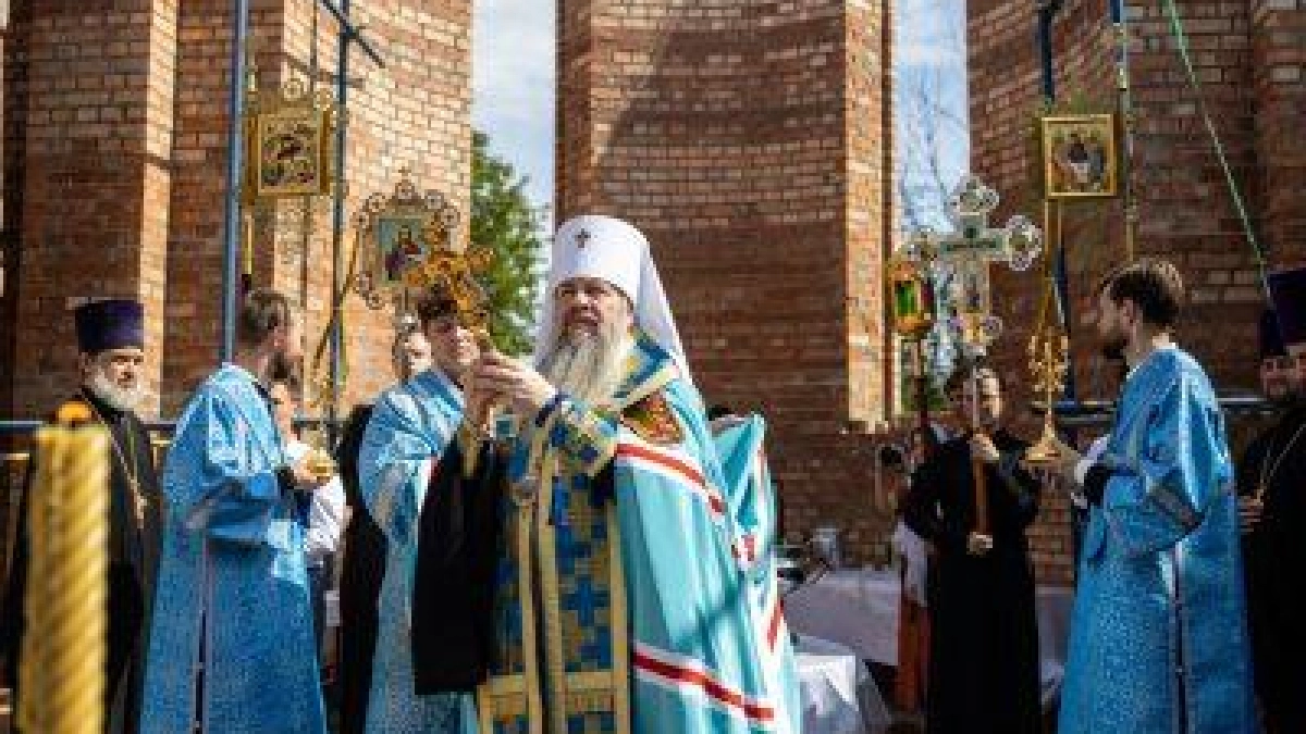 В Пензе заложили новый храм духовной семинарии в русско-византийском стиле