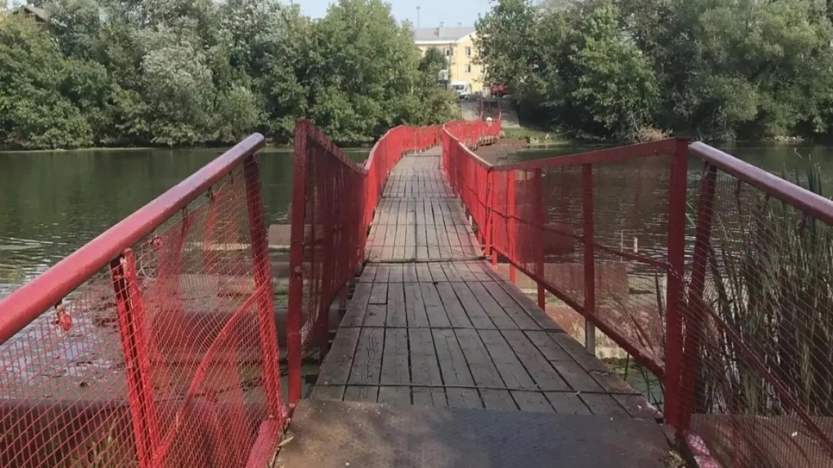 В Пензе завершился ремонт понтонного моста в створе ул. Ломовской