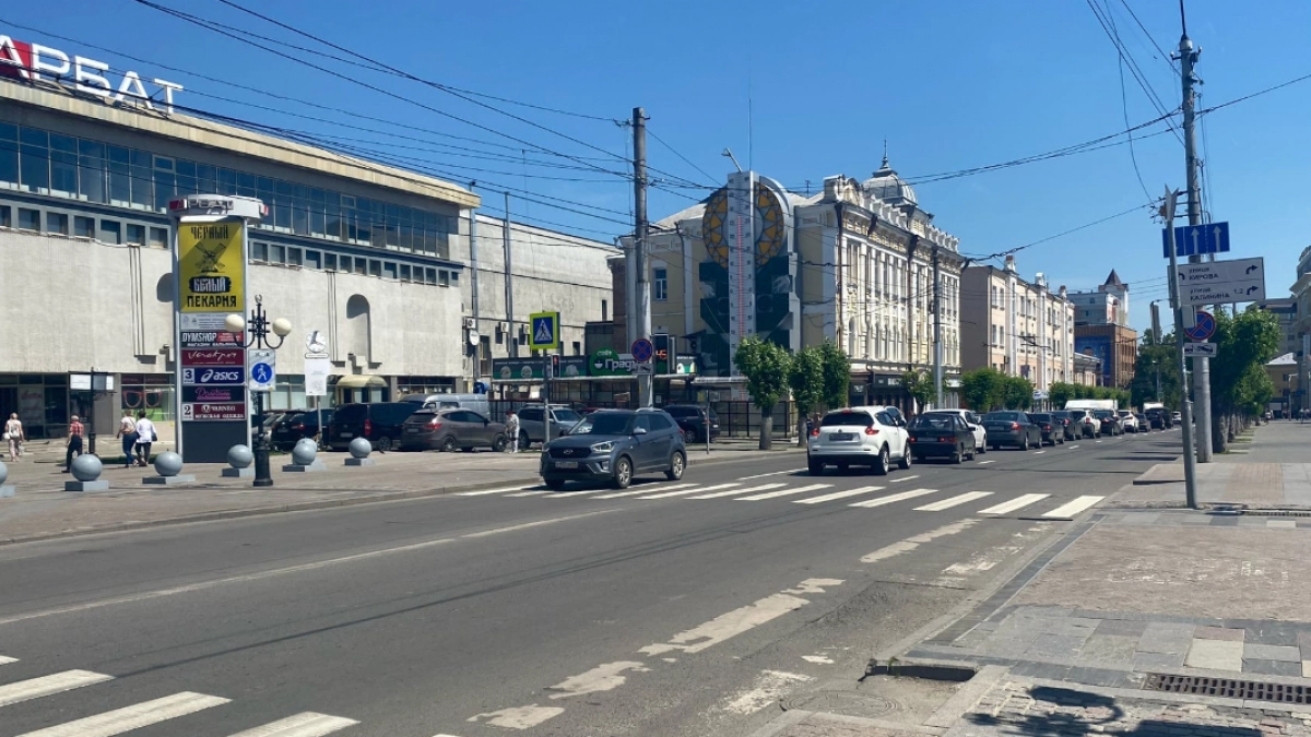 В Пензе 5 и 6 сентября будет частично ограничено движение по ул. Урицкого
