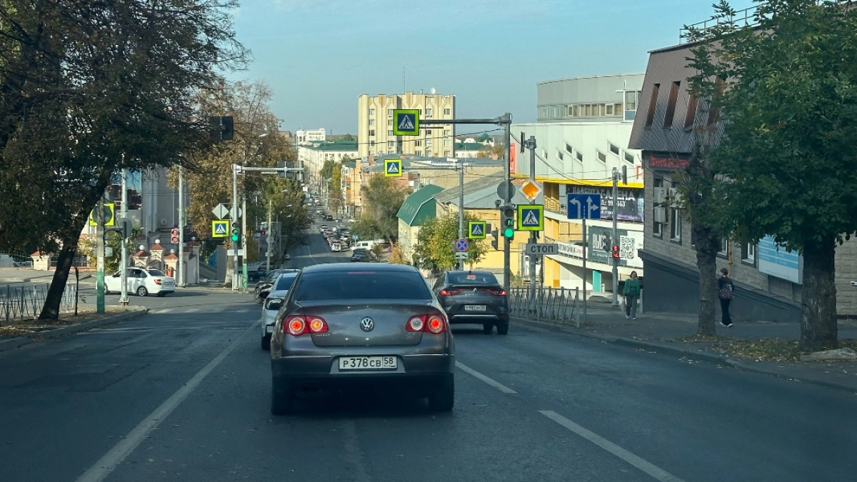 В Пензе на время закроют проезд на участке ул. Максима Горького
