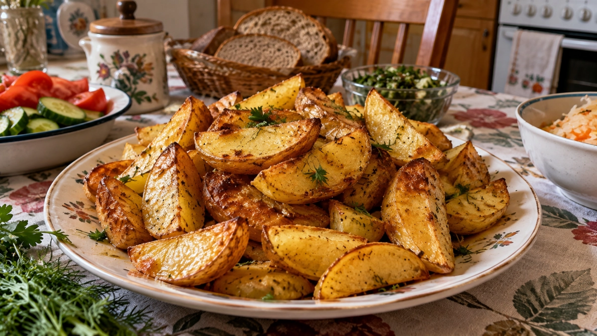 Картошка по-деревенски любит не соль и масло, а эту специю: внутри как нежное пюре, а корочка хрустит