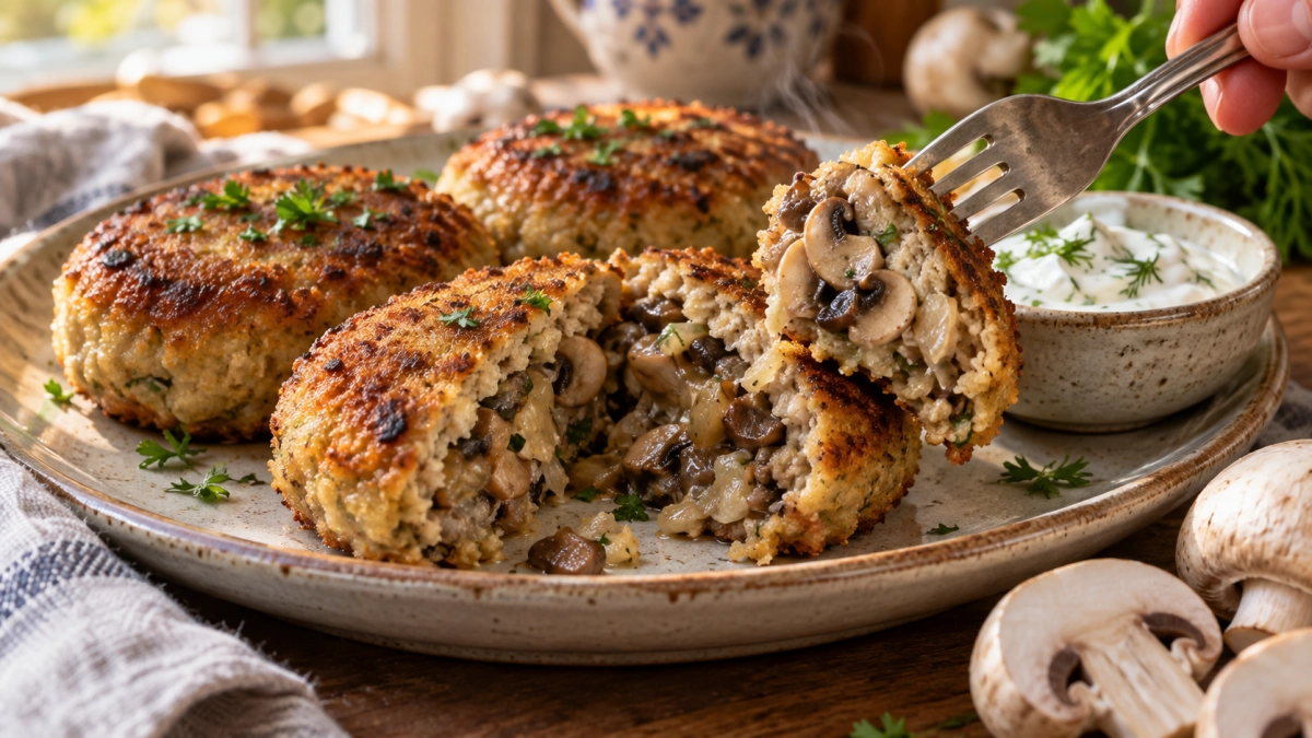 Самые вкусные котлеты не мясные и не рыбные, а грибные: хороши на завтрак, сытны в обед, идеальны на ужин