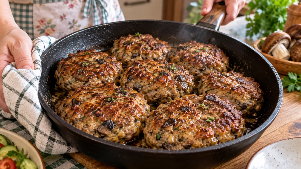 Грибные котлеты теперь готовлю чаще мясных: всего щепотка этого ингредиента меняет аромат — внутри сочные, сверху румяные