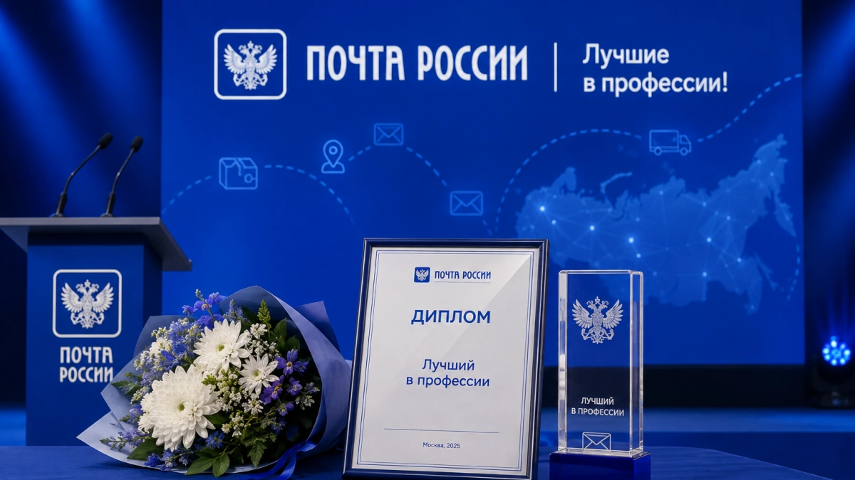 Лучших сотрудников Почты наградили в Москве