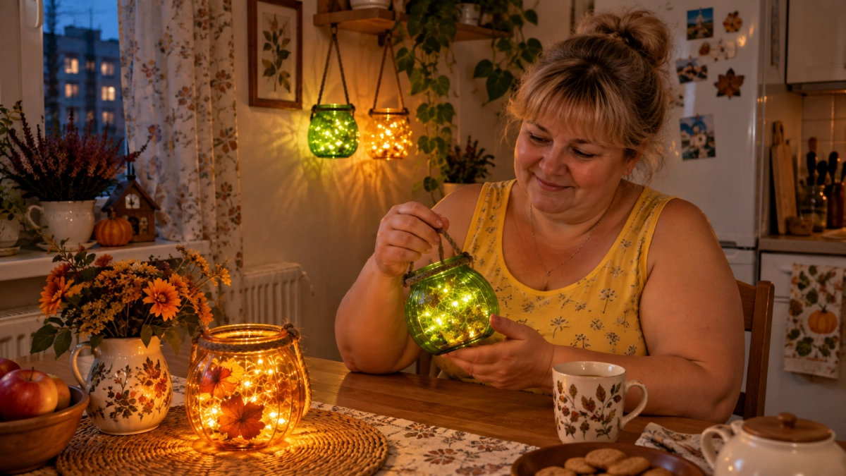 В Fix Price нашли необычную осеннюю новинку: днем на стол, вечером превращают в светильник — стоит 179 рублей, а выглядит на все 10 000
