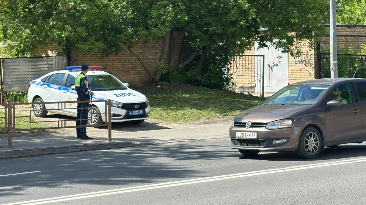 В Пензенской области автоинспекторы проверяют водителей на состояние опьянения