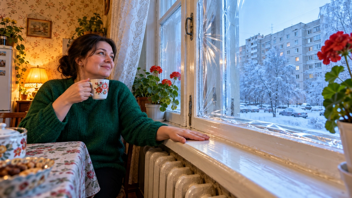 Третье стекло больше не ставлю: утепляю окна за 1 час — без замены рам, мастеров и больших затрат