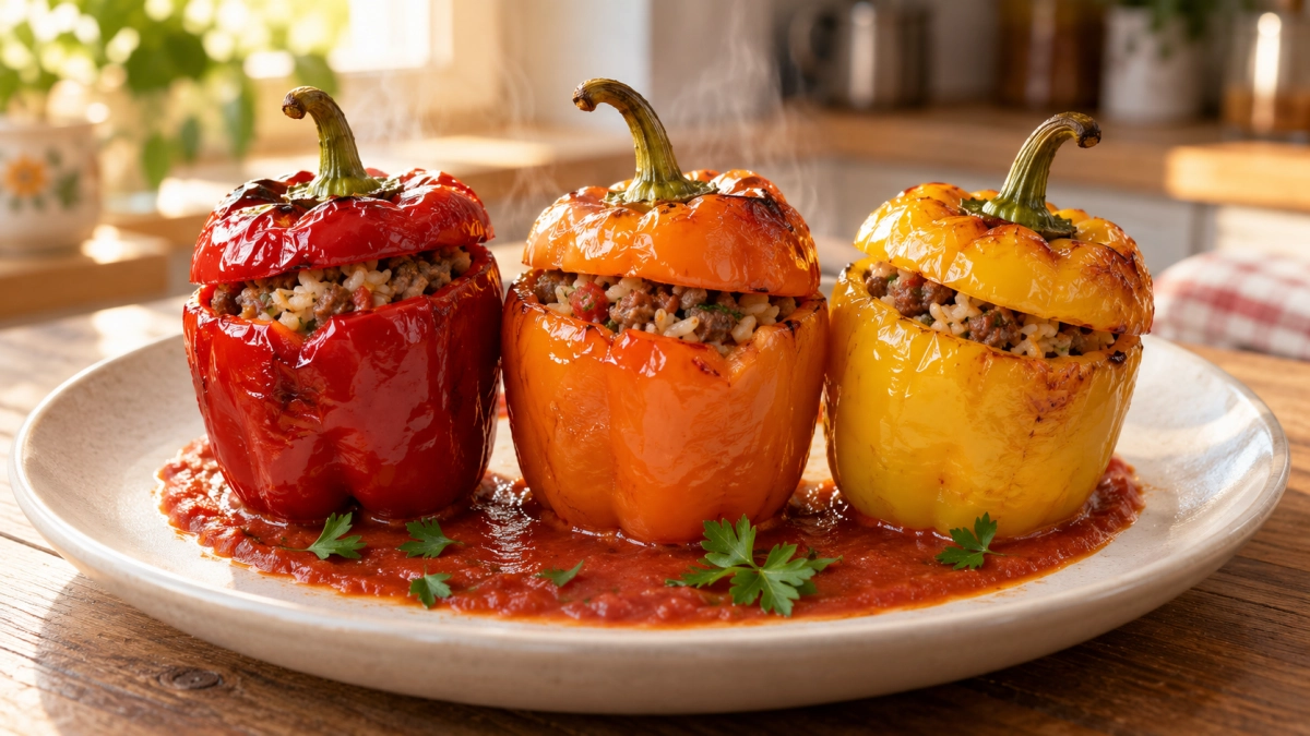 Фаршированные перцы готовлю по-турецки: 3 ложки в начинку — и вкус как в дорогом стамбульском ресторане
