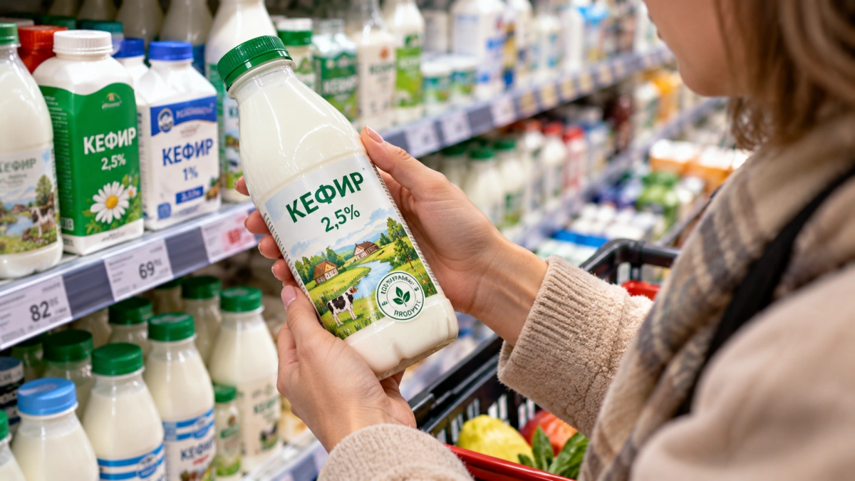 В России обнаружили идеальный кефир: рейтинг 5 звезд, полезный, вкусный, с приятной кислинкой — рейтинг Роскачества