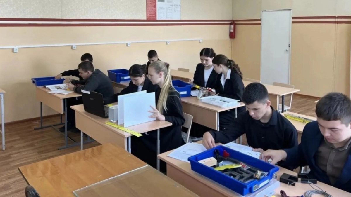 В школу Городищенского района поступило новое оборудование в рамках нацпроекта