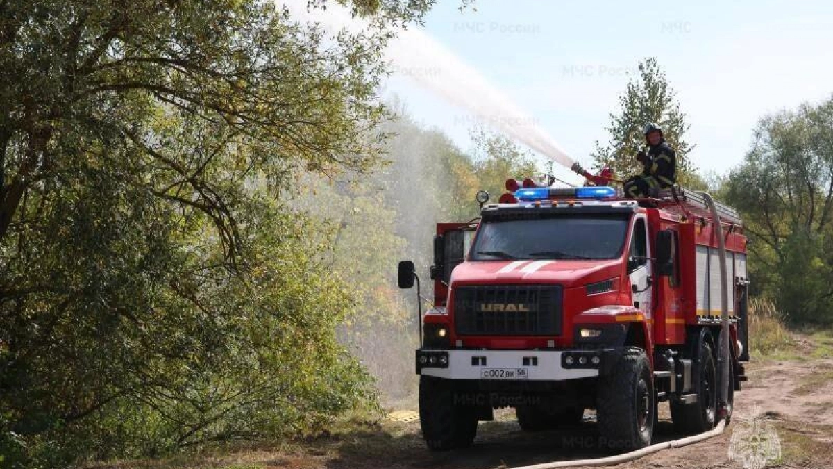 В Пензенской области за сутки ликвидировали 9 пожаров