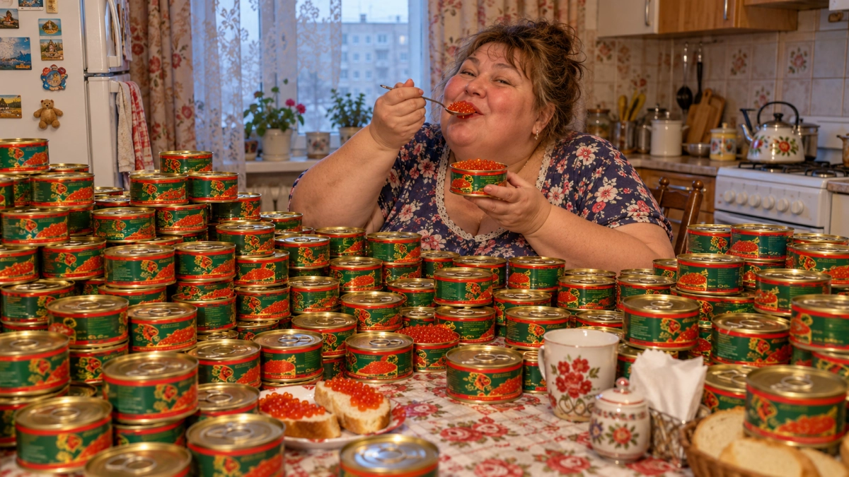 К Новому году икру беру уже сейчас: в «Светофоре» лежит «красное золото» — потом днём с огнём не найдёшь
