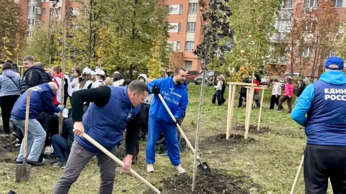 В Пензе состоялся финальный этап озеленения в 2026 году