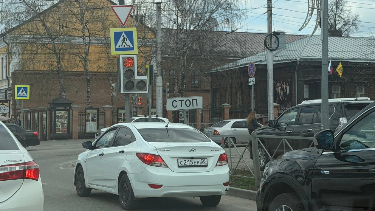 В Пензе временно закроют участок на ул. Бакунина из-за дорожных работ