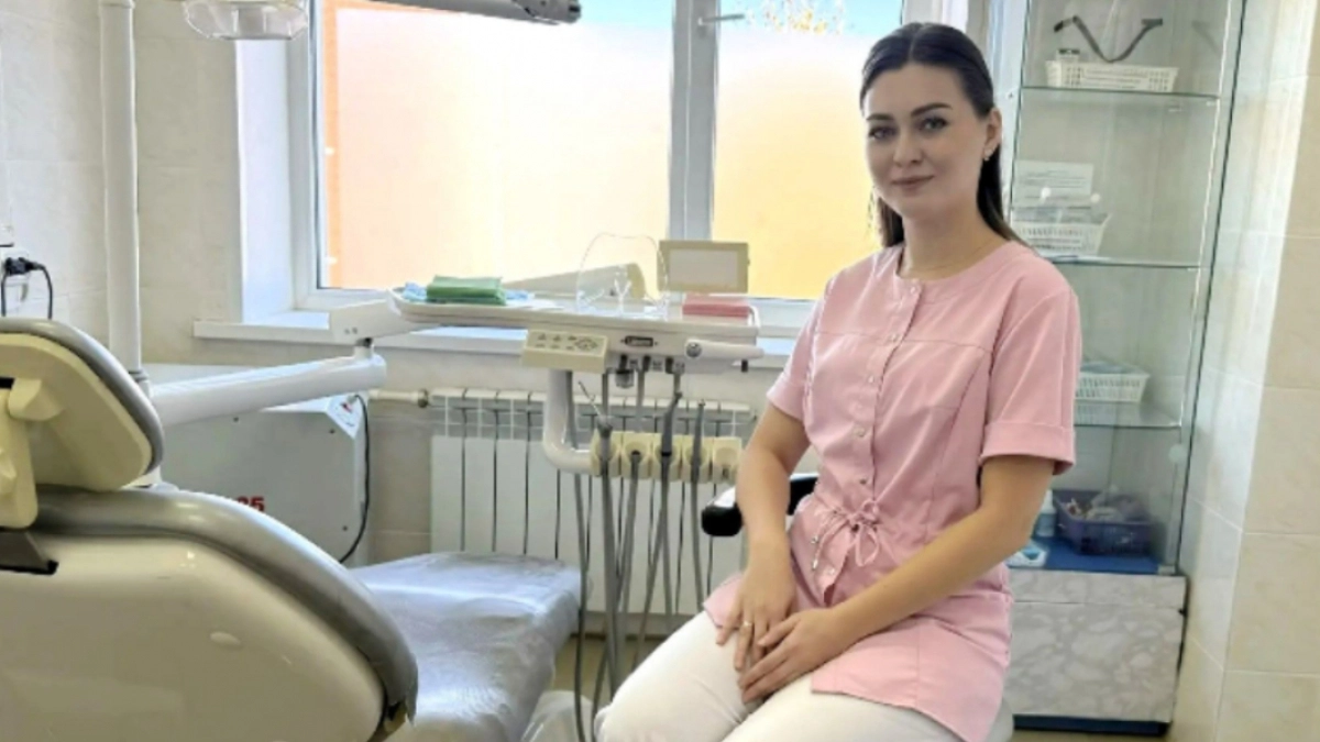 В Городищенской больнице пациентов начала принимать новый врач-стоматолог