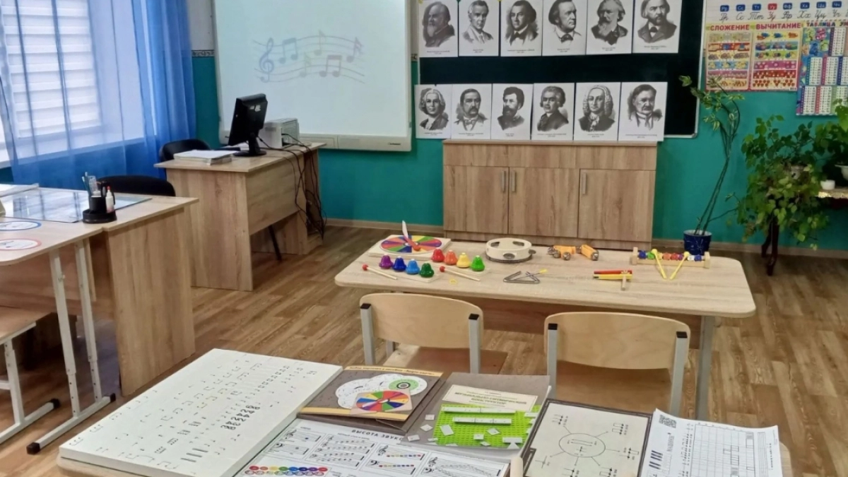 В четырех школах Земетчинского района завершилось обновление кабинетов физики, музыки и ИЗО