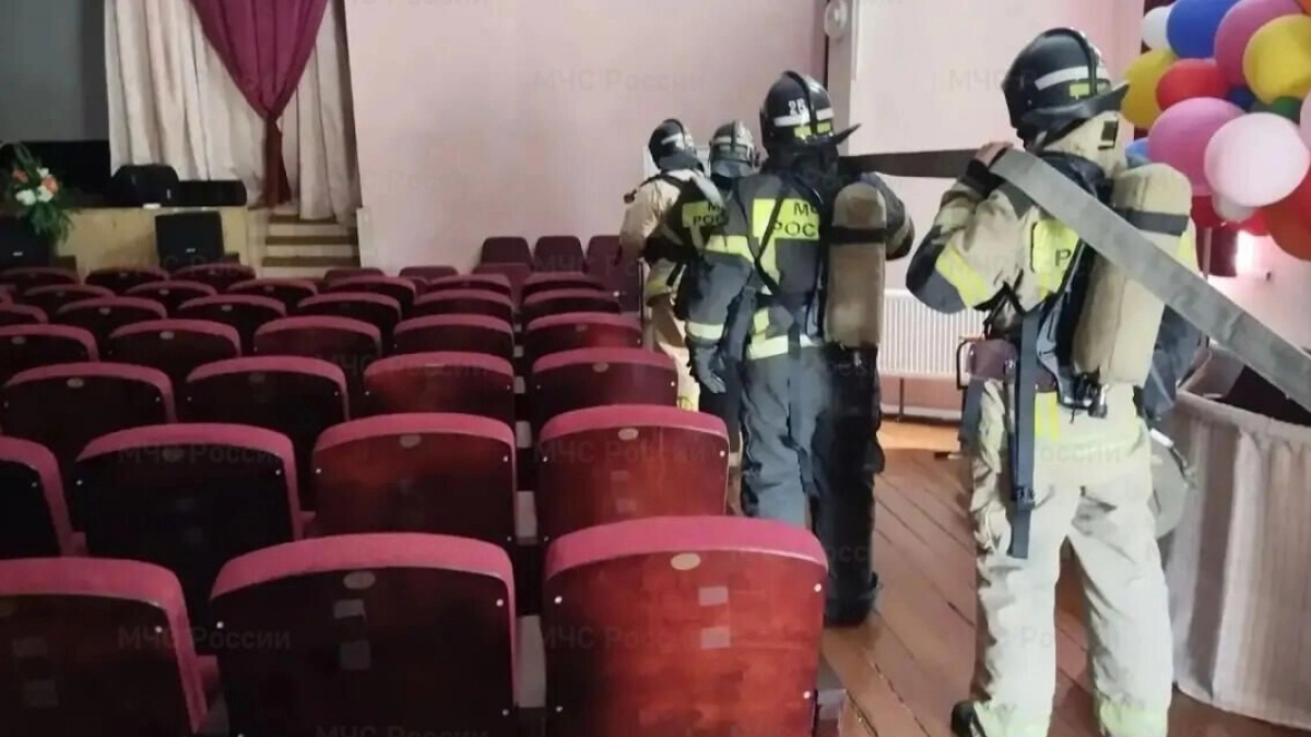 В стенах Дома культуры Городищенского района прошли пожарно-тактические учения