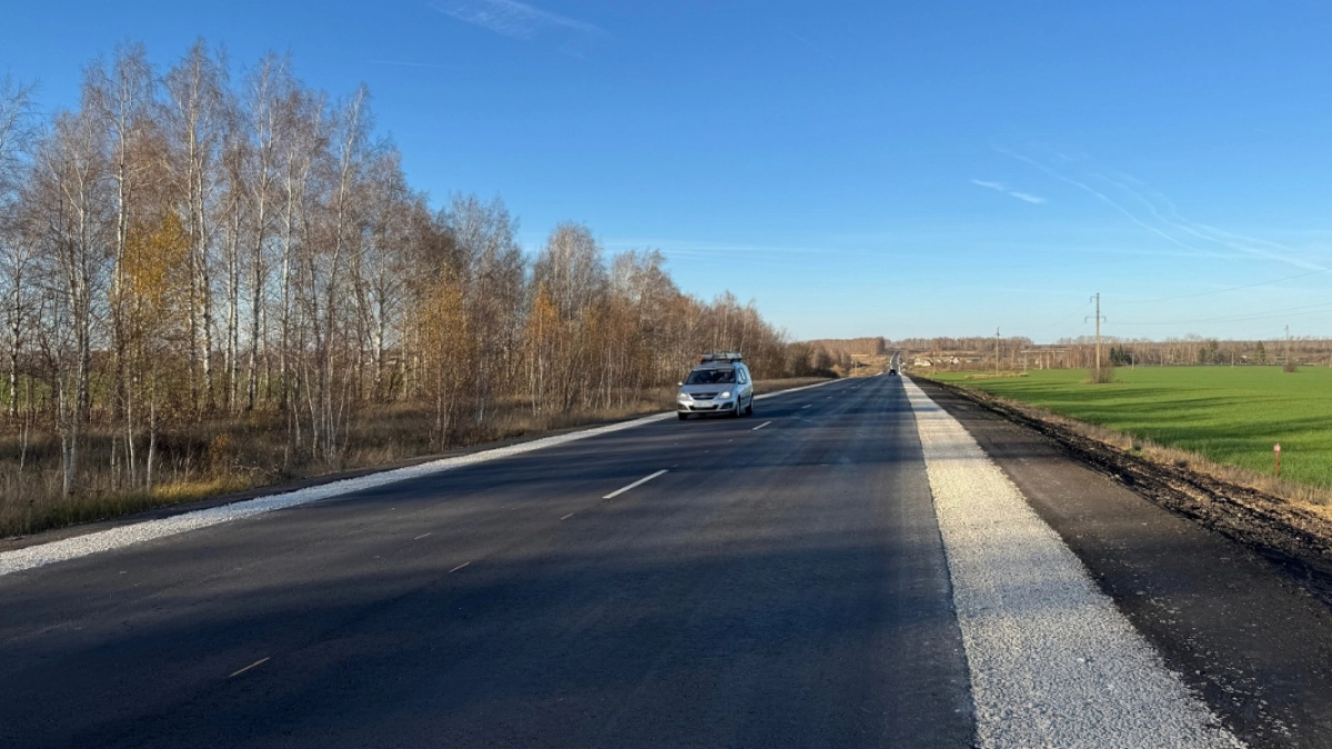 В Земетчинском районе привели в порядок 13 километров автодороги