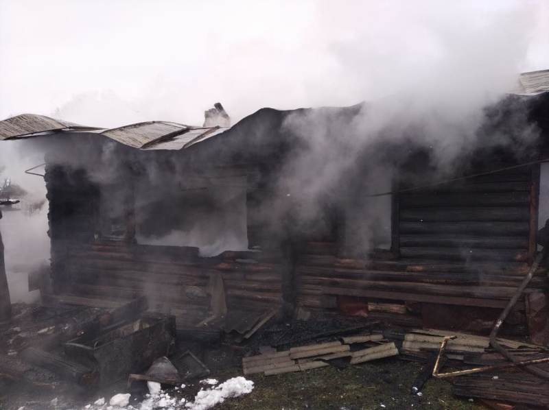 В селе Пензенской области в пожаре погиб мужчина 