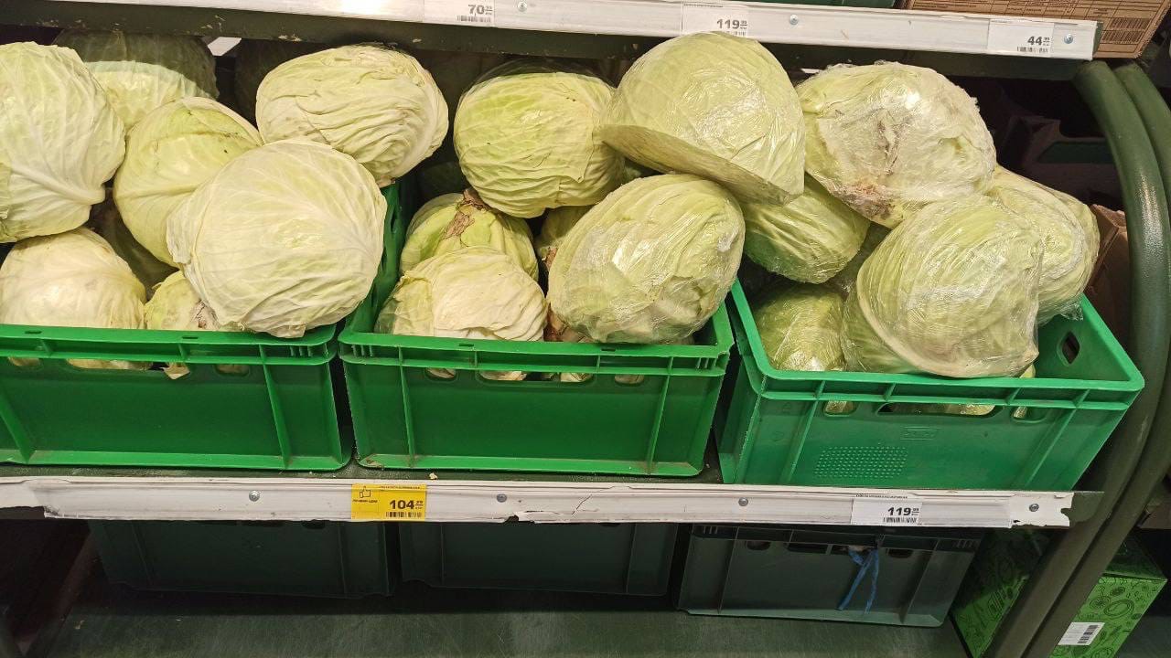 Больше сотни: пензенцы ищут объяснение цене на капусту 