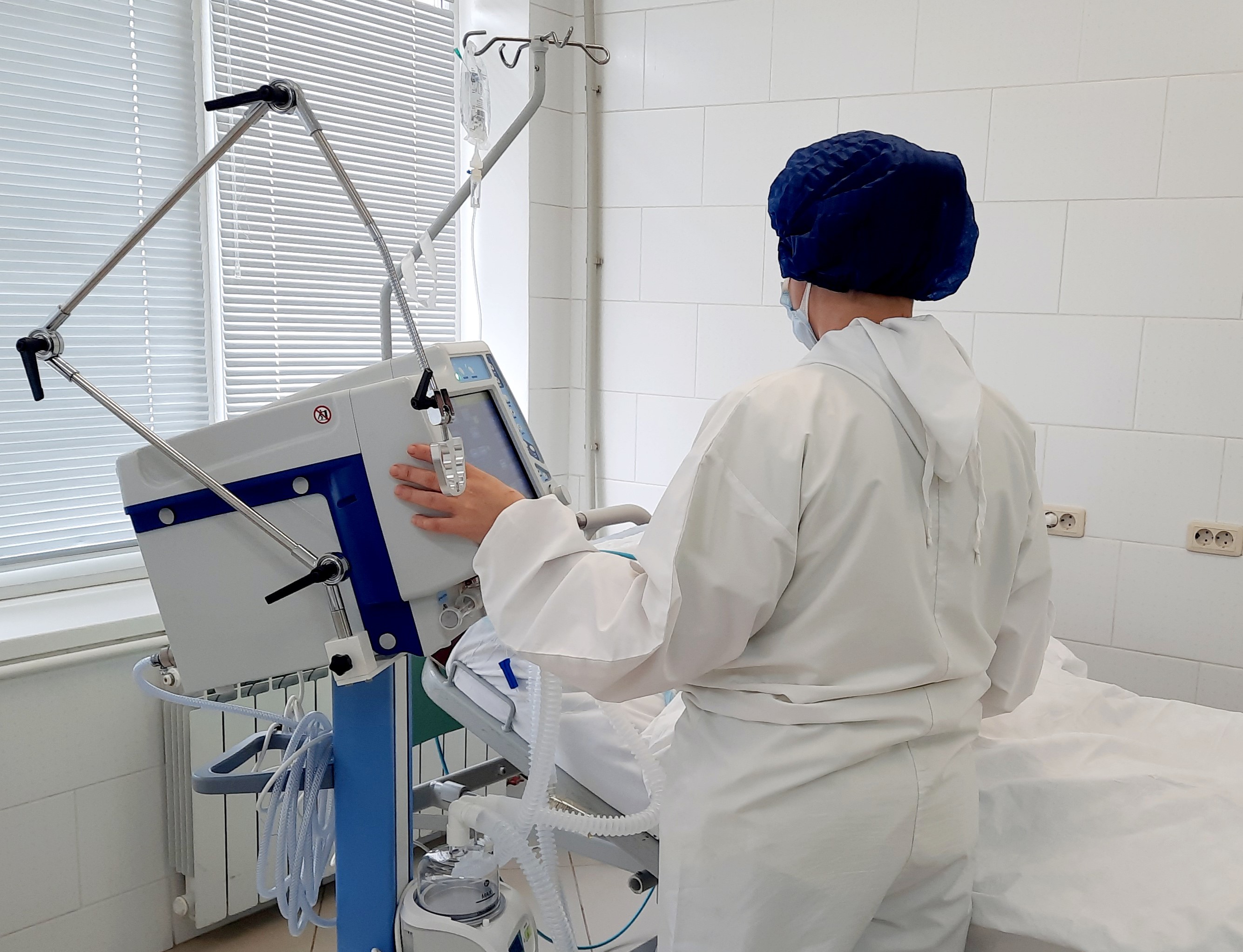 В больницы Пензенской области поступили новые аппараты ИВЛ
