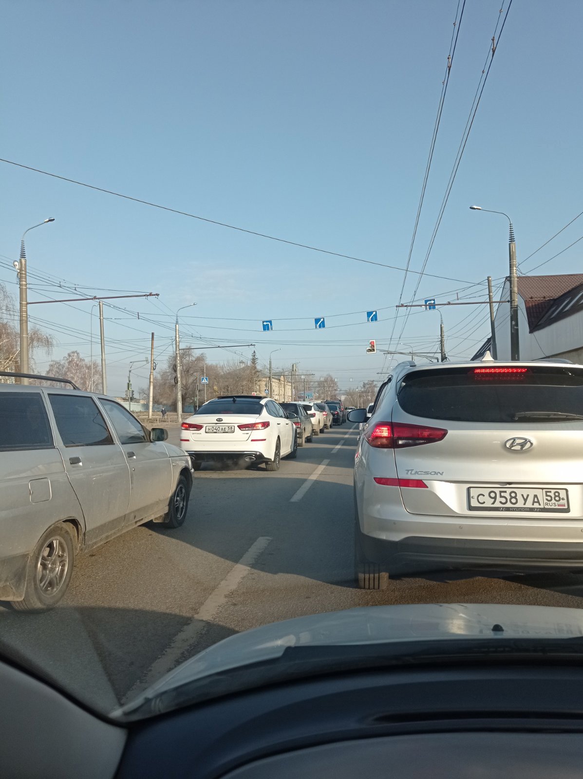 В администрации Пензы ответили, как убрать пробки в Терновке 