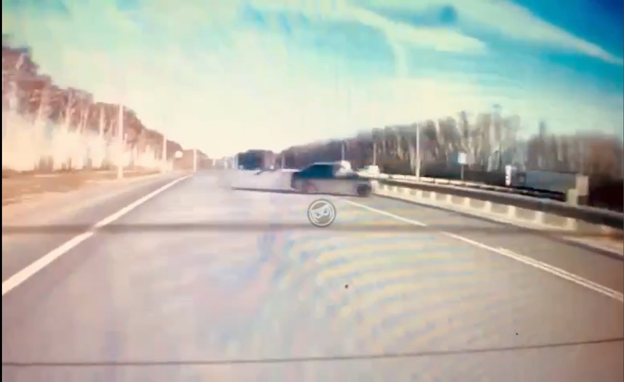 Момент жесткого ДТП в Пензенской области попал на видео