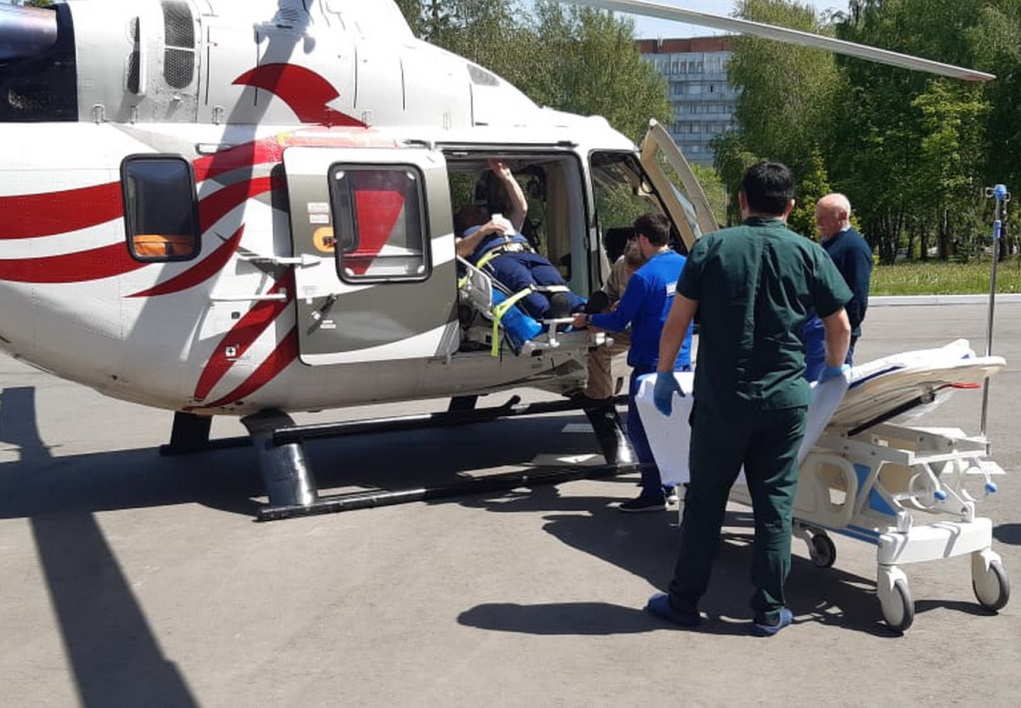 Пензячку с больным сердцем эвакуировали на вертолете в больницу 