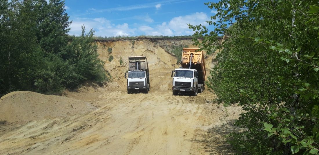 В Пензенской области за неделю выявили 2 случая незаконной добычи песка