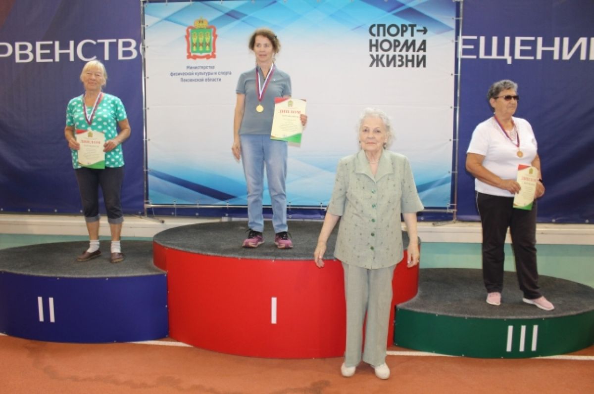 Команда Башмаковского района победила в спартакиаде пенсионеров