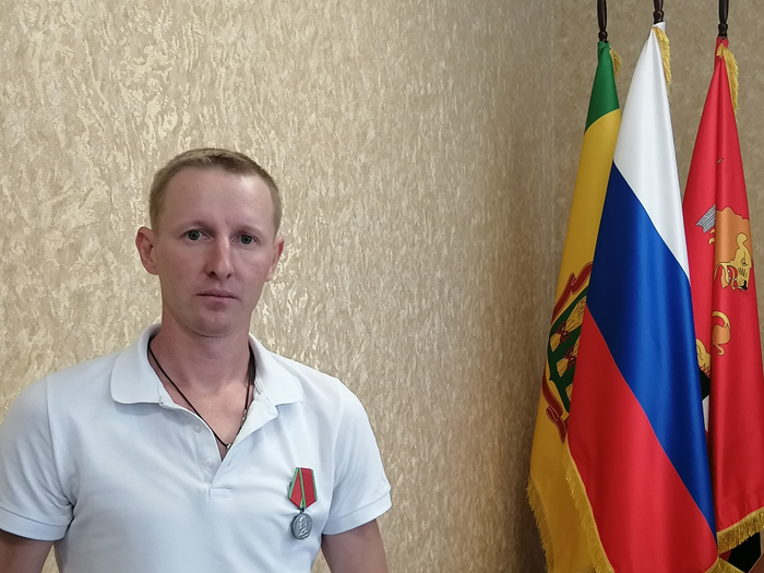 Уроженец Башмаковского района получил медаль за участие в спецоперации