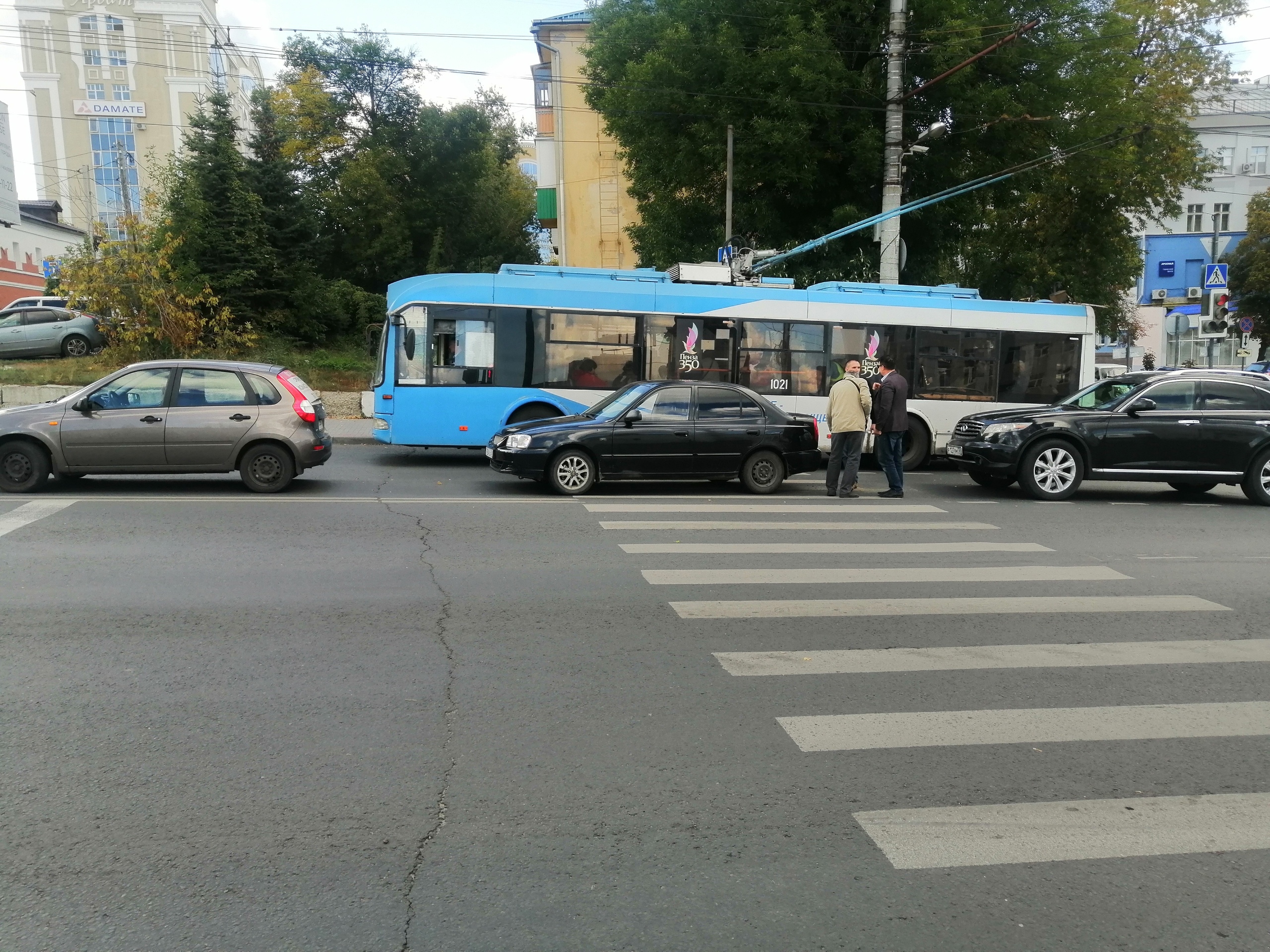 В Пензе сообщили о проблеме в работе троллейбусов
