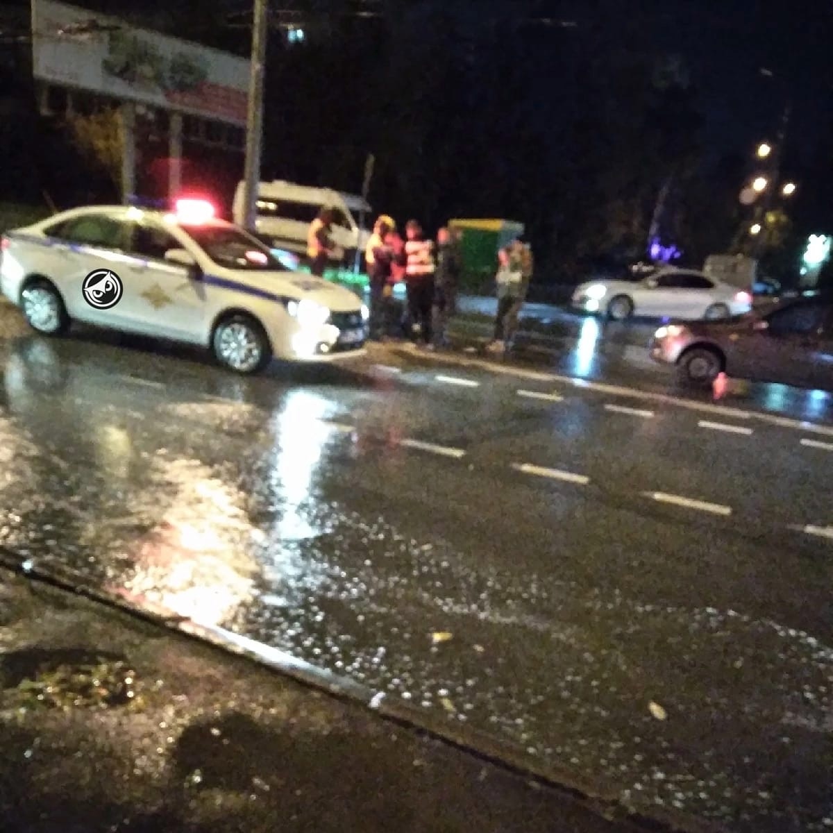 Около полуночи в Пензе сбили девушку-пешехода 