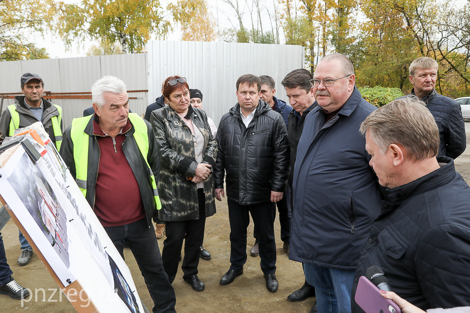 Губернатор Пензенской области поручил строго контролировать работу подрядчиков