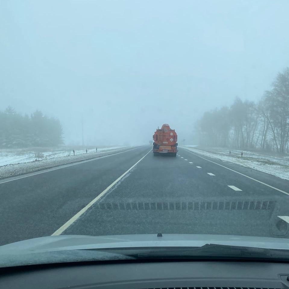 Пензенских водителей предупредили, что на трассах их может поджидать гололед и туман